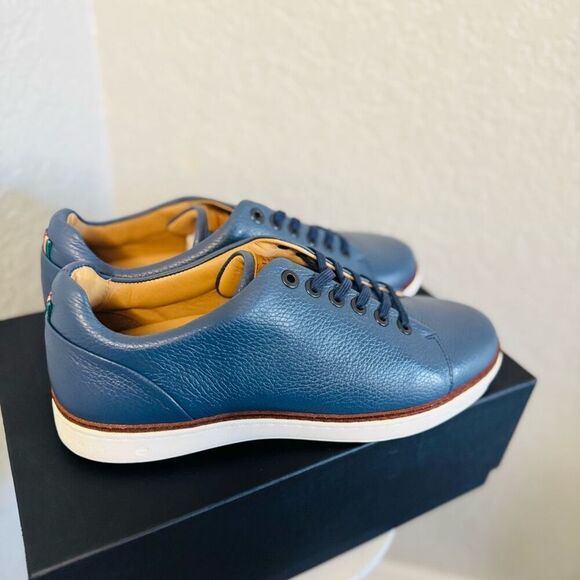 Royal Albartross PONTIAC V2 Spikeles Leather Welt Golf Shoe, Size 11, Blue NWT - Picture 3 of 16